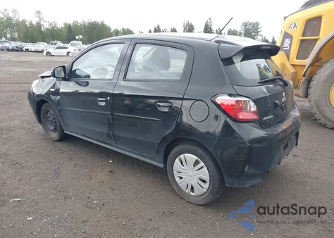 2022 Mitsubishi Mirage Es/Le from USA, damaged, VIN ML32AUHJXNH009861